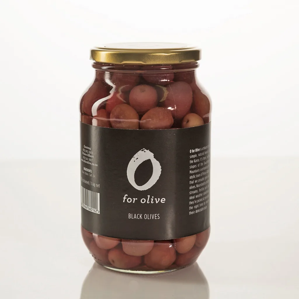 1kg Black Olives