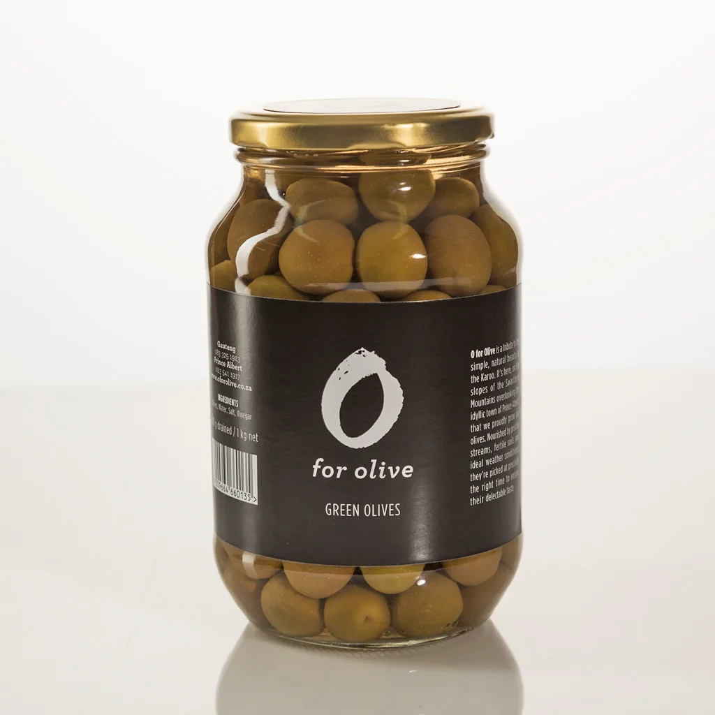 1kg Green Olives
