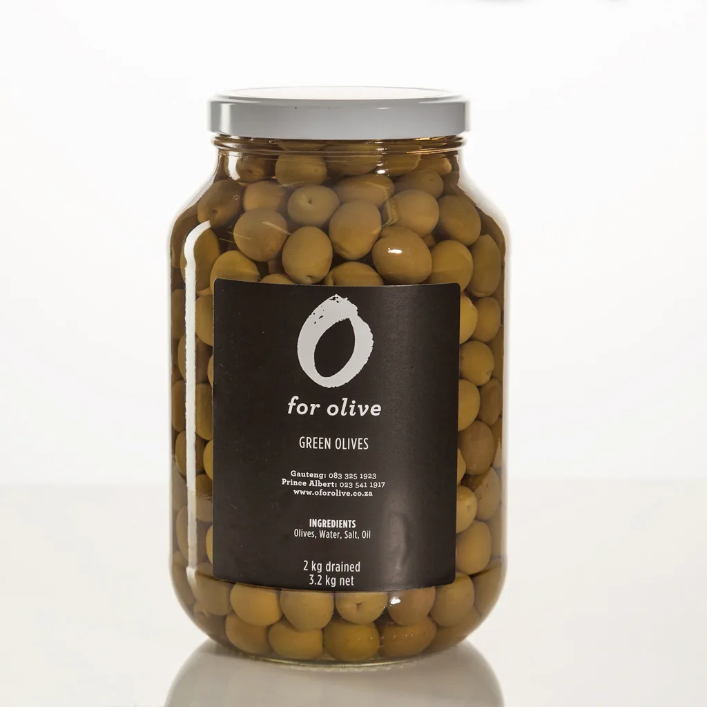 3.2kg Green Olives
