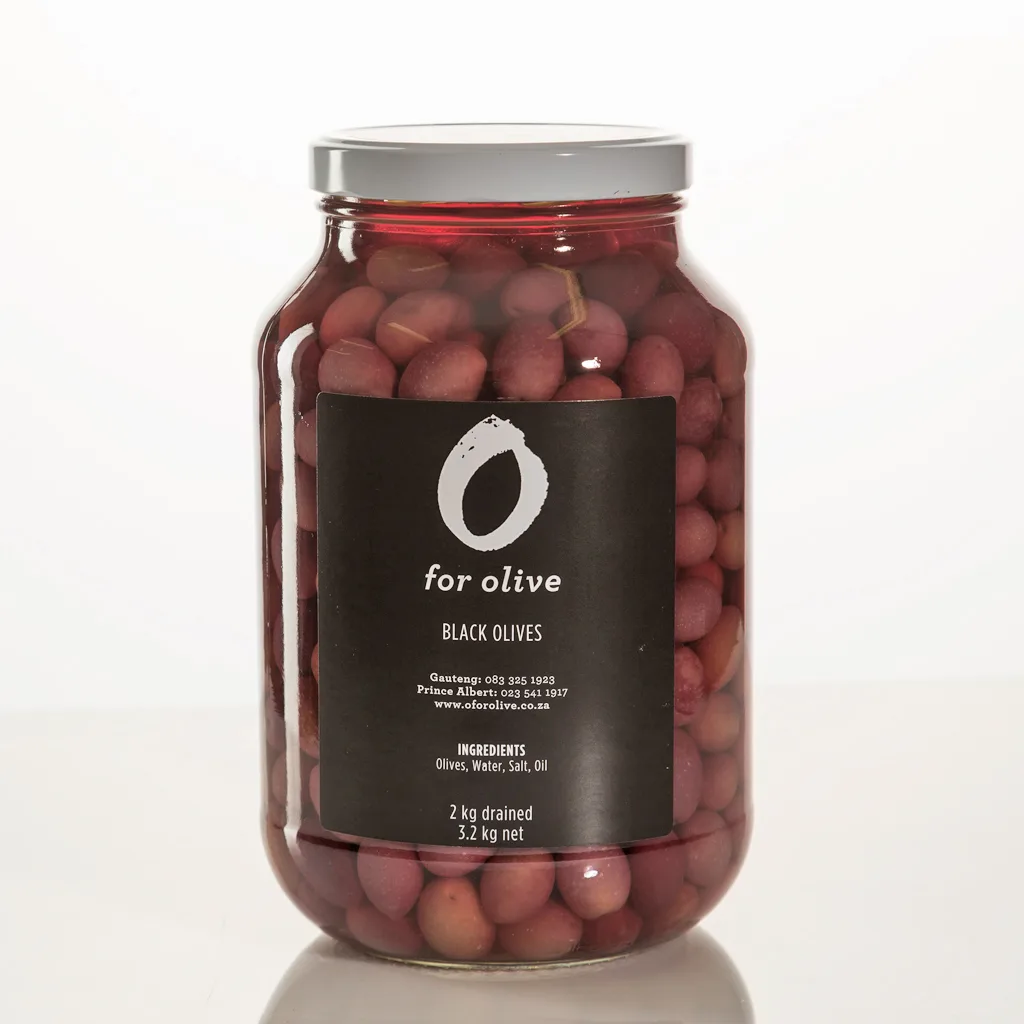 3.2kg Black Olives