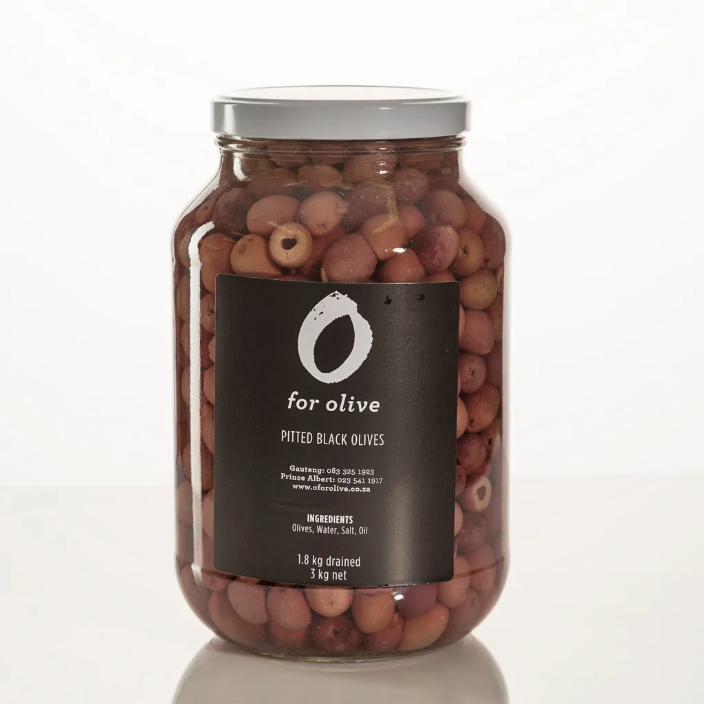 3kg Black Olives