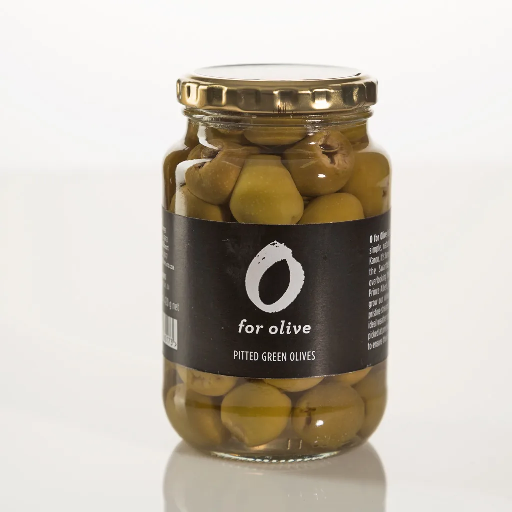 420g Green Olives Pitted