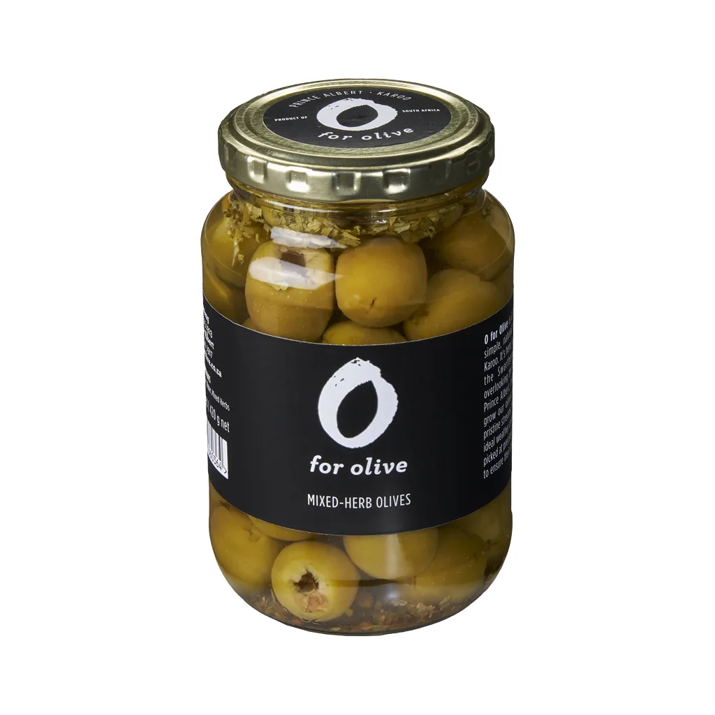 420g Mixed Herb Olives